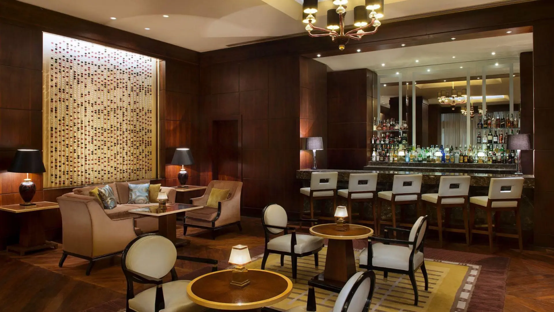 the bar at The Nile Ritz-Carlton, Cairo