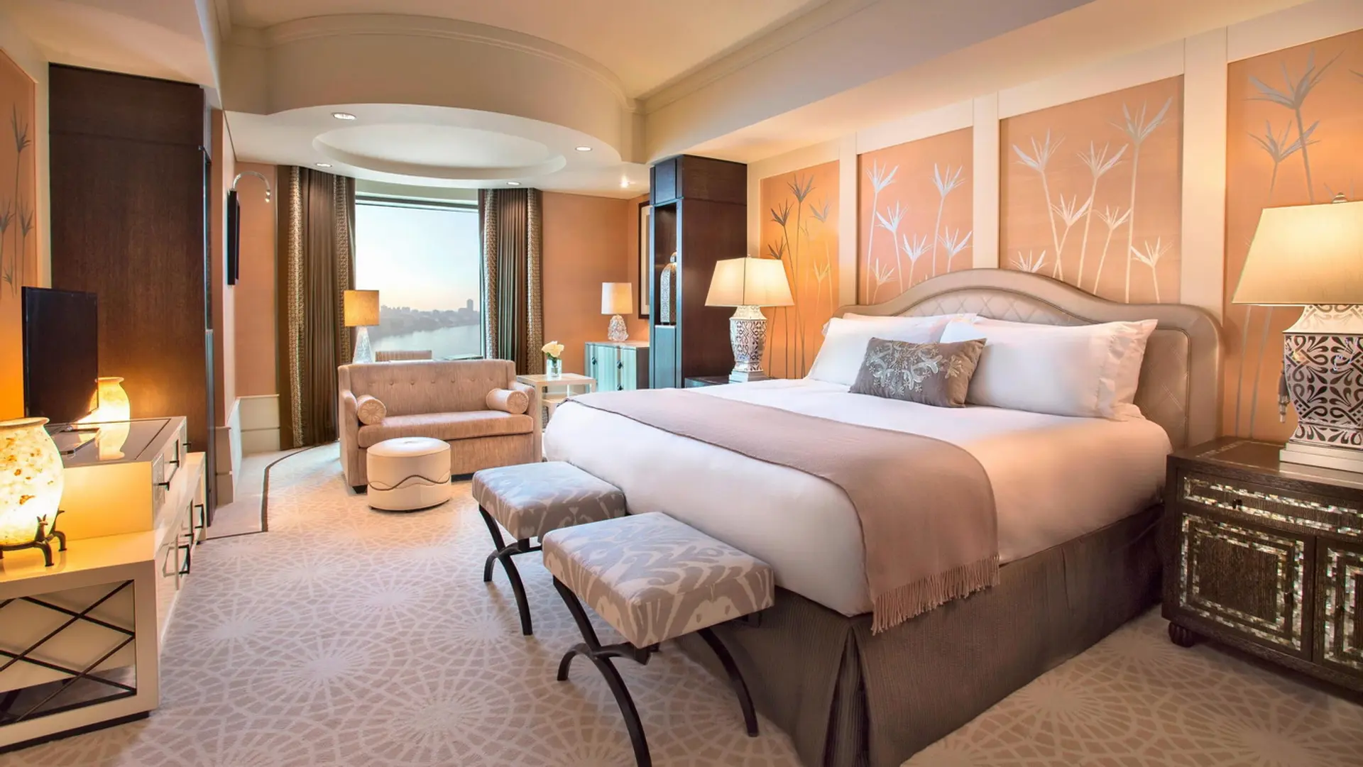 a suite at The St. Regis Cairo