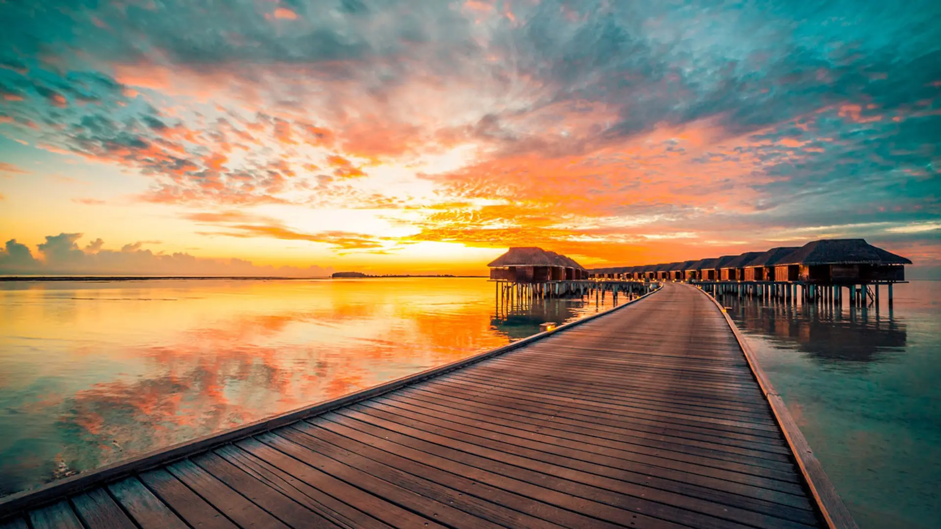 Another stunning Maldives sunset