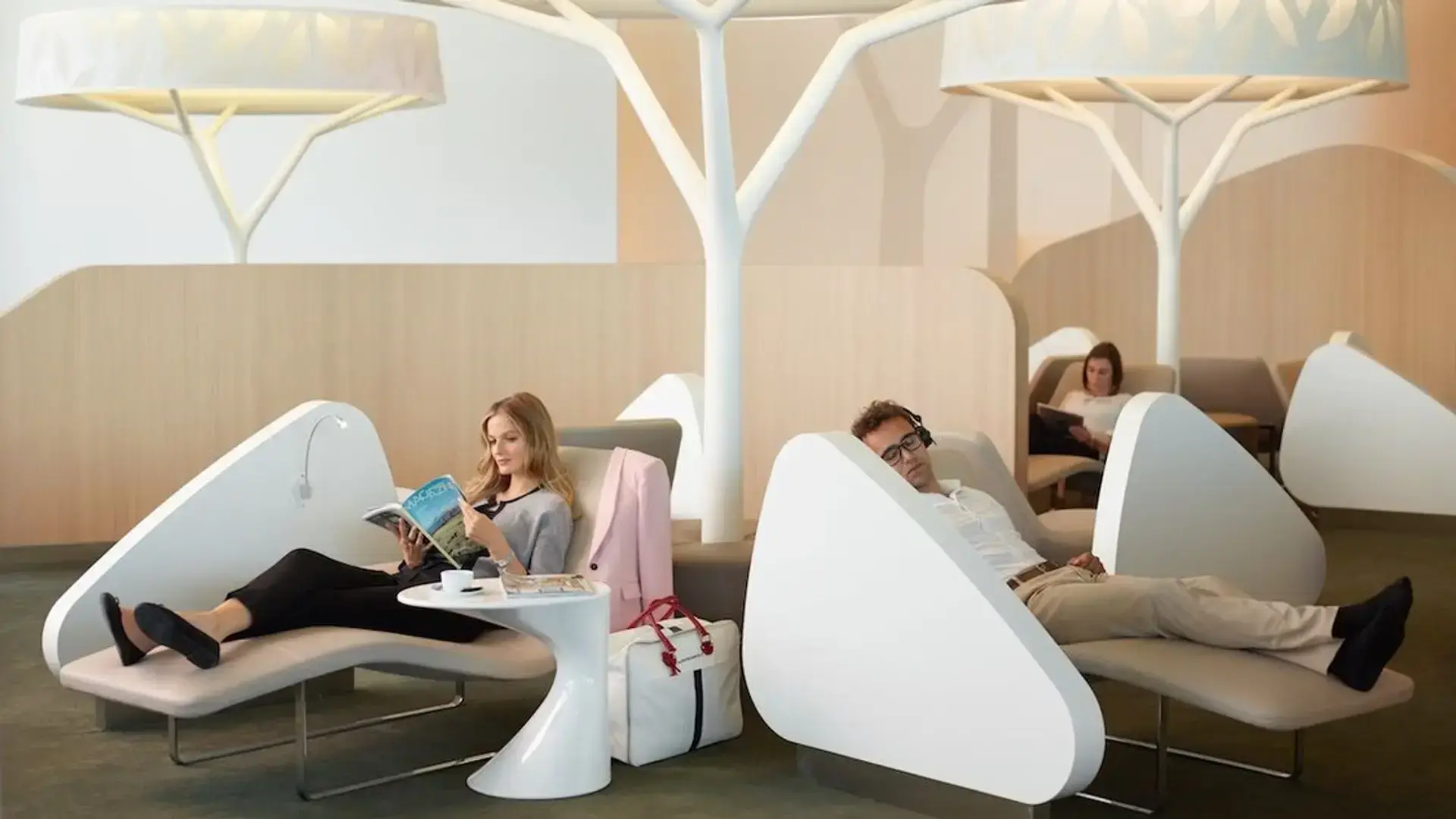 Air France Business Class Lounge